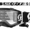 OCULOS SCOTT PROSPECT WFS - BRANCO / PRETO - LENTE CLARA  OCULOS SCOTT PROSPECT WFS - BRANCO / PRETO - LENTE CLARA